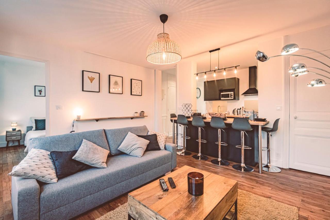 Charme De L'Ancien Pour Cet Appartement Entierement Renove Dans L'Hypercentre De Reims Eksteriør billede