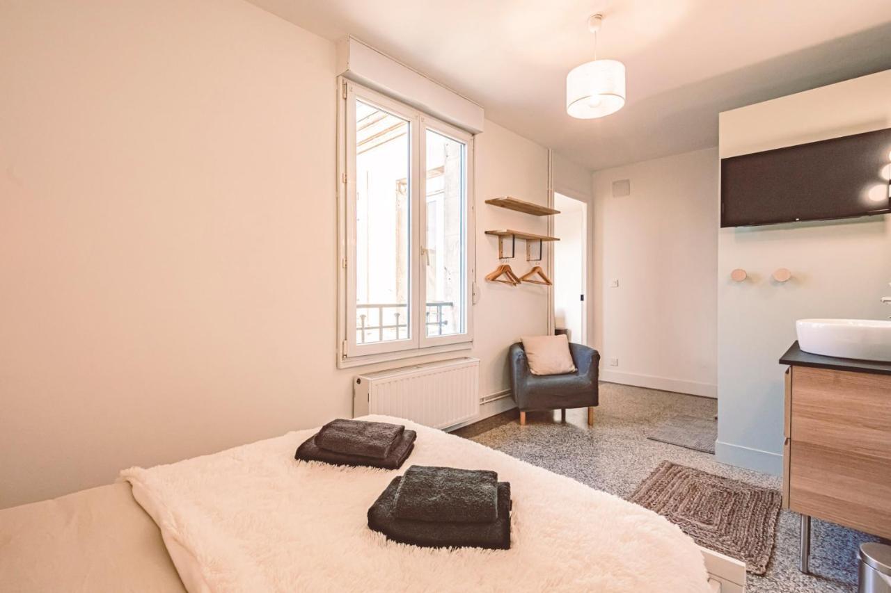 Charme De L'Ancien Pour Cet Appartement Entierement Renove Dans L'Hypercentre De Reims Eksteriør billede