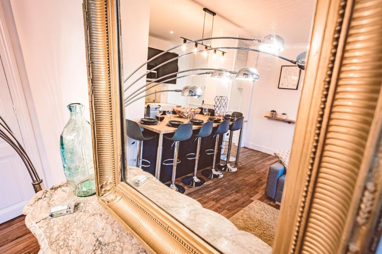 Charme De L'Ancien Pour Cet Appartement Entierement Renove Dans L'Hypercentre De Reims Eksteriør billede
