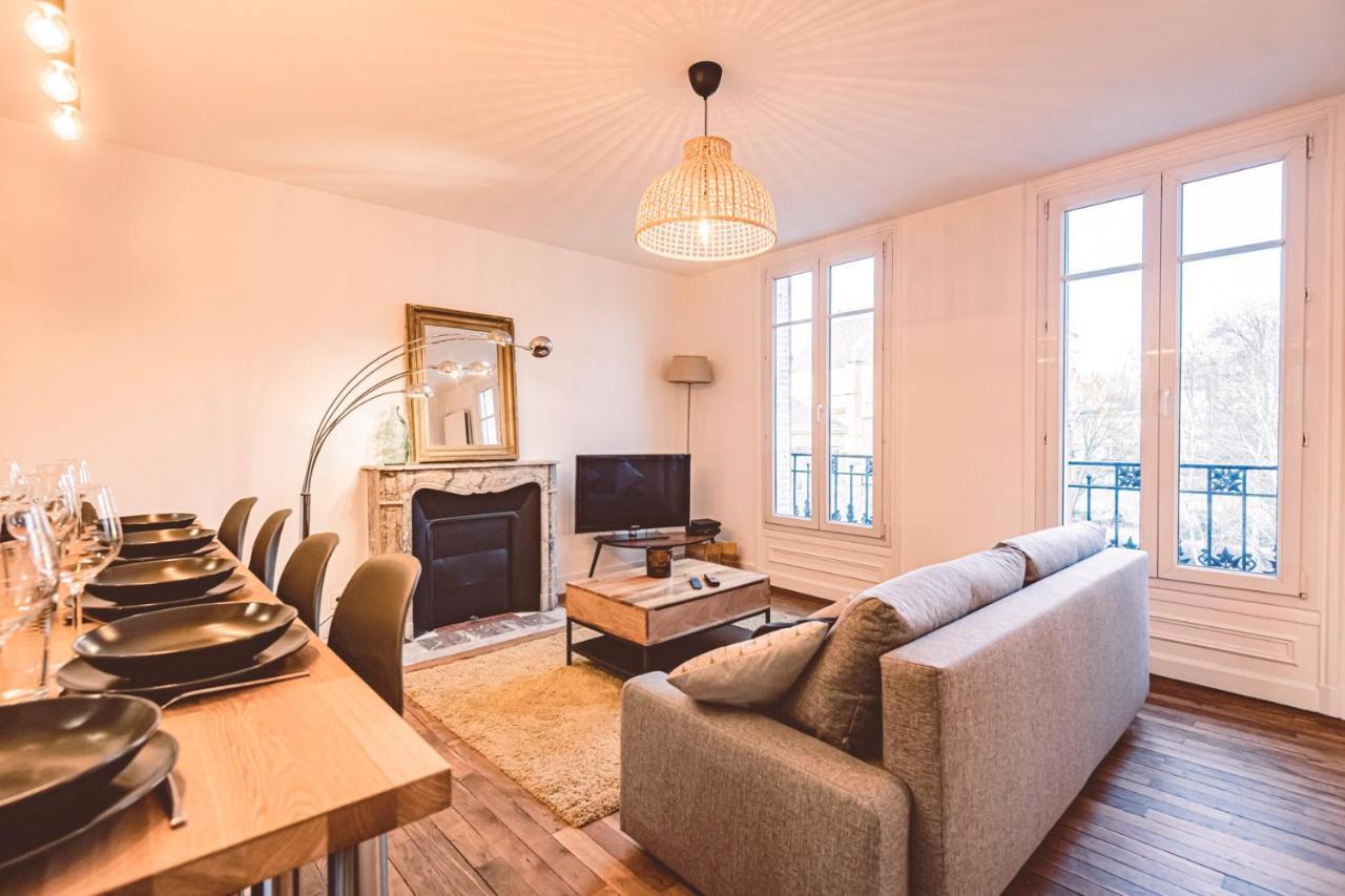 Charme De L'Ancien Pour Cet Appartement Entierement Renove Dans L'Hypercentre De Reims Eksteriør billede